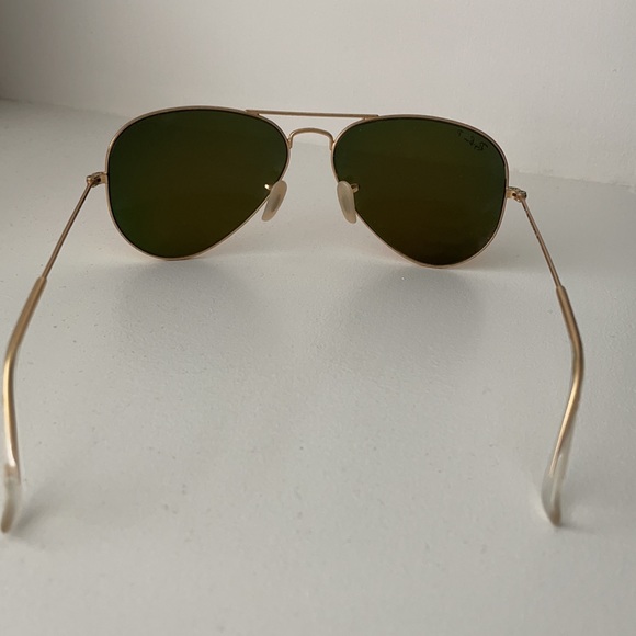 Ray-Ban Polarized Orange Aviator Flash Lenses - Picture 3 of 4